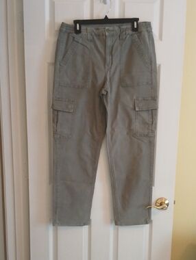 American Eagle Outfitters Green Cargo Pants Womens 12